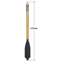 다트 기계 전자 보드 다트핀 Toparchery 6/12/24pcs 낚시 다트 173mm 알루미늄 합금로드 물고기 투석기 슈, 02 Gold 12pcs