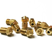 3D프린터 노즐 M6 황동노즐 MK8 E3D 노즐 1.75mm 0.2-0.8, 1.75mm_E3D황동노즐(0.4mm), 1개