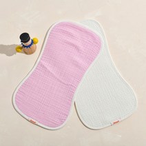 [천삼백케이] [쥬와엔] 쥬와엔 신생아 거즈 트림패드 침패드 베개패드 수유패드, 민트