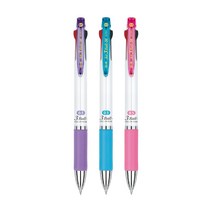 자바 제트 3볼 M 0.5mm 저중심 볼펜, 파랑_$HFM