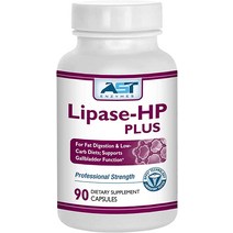 다이어트보조제 AST Enzymes Lipase-HP Plus u2013 90 식물성 캡슐 - 지방 소화 지원 케토 다이어트 효소 포뮬러