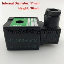 배관 밸브 ASCO 전자기 펄스 밸브 코일 AC220V DC24V 400425-117 400425-842 400425-852 400425-142 4004, 10 400425-117 AC220V