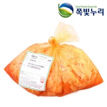 쪽빛누리 냉면김치 냉면 무김치 3kg 대용량 HACCP가공, 본품