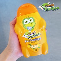 콜루티터틀스 독일 키즈 바디워시 앤 샴푸 스윗오렌지 300ml, 1개