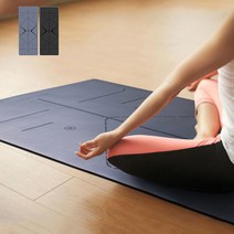 PU 천연고무 요가 매트 운동 스포츠 피트니스 헬스 _ 10599EA, 그레이