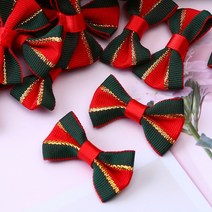 미니 크리스마스 리본타이 성탄리본 리본장식, 상세페이지 참조