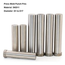 골프존비전홈 에이틴에이치 10PCS 프레스 금형 SKD11 프레스핀 부품 T대 어깨, 23.D4 - L50