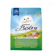 비스트로 뉴트리나 어덜트 고양이 사료, 상세페이지참조, 2kg, 1개