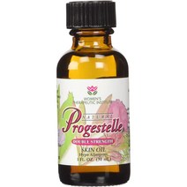 Progestelle 프로게스텔 여성용 프로게스테론 크림보다 더 순수한 프로게스테론 스킨 오일 30ml 2병 생체 동일 천연 무향 무 방부제 800mg 이중 강도 크림, 2개
