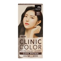 꽃을든남자 크리닉 칼라 N3 흑갈색, 옵션선택