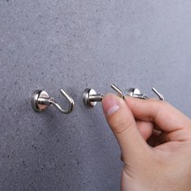 10pcs 강력한 마그네틱 후크 헤비 듀티 대형 10mm 16mm 홈 오피스 차고 가제트 벽 교수형 강한 자석 걸이 걸이, E14