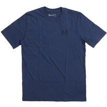 언더아머 SS 레프트 체스트 티 (1326799-408)