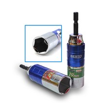 고급형 전동/임팩 육각 롱비트 드릴 비트 소켓 복스 복스알 렌치 17mm/19mm/21mm, 고급형 육각 롱비트 소켓 17mm