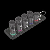 WERA 베라 수공구 세트 벨트 C Impaktor 1 소켓 세트 1/2 드라이브 10pcs (004580), 10개