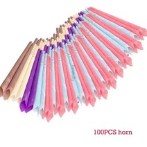 10-200pcs 귀 촛불 왁스 제거 도구 귀 클리너 귀 촛불 밀랍 좋은 제품 호피 귀 왁스 인도 코닝 향수 청소, 1-100가지 혼합 색상