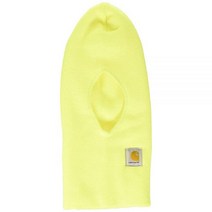 Carhartt 남성용 페이스 마스크 차콜 헤더, Brite Lime