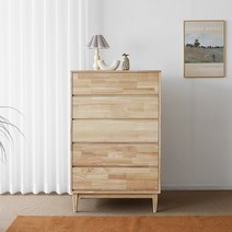 하모니 AA형 속이 깊은 5단서랍장 800, 없음