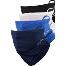 배달대행 오토바이 바이크 자전거 여름목토시 귀걸이형 목두건 쿨넥워머 바람막이 5종 선택형, 귀걸이형 쿨마스크 블루