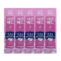시린메드 에프 에델바이스 재스민 유칼립투스 치약 100g X 5p 기획상품, 5개