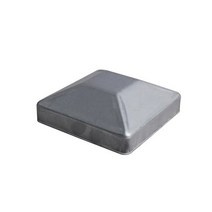 철재 팬스캡 75Xmm 국산 사각 DFC 철물 포스캡 8346 목재 부속 마무리캡팬스, 포스캡DFC75X75mm8346