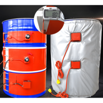 드럼밴드히터 드럼통 히터 코드선 자켓 밴드 발열기, 20L/200x860mm/800W/디지털