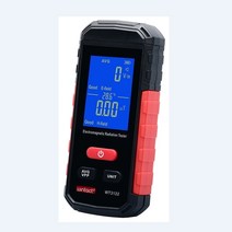 오염수 방류 방사능 라돈 세슘 검출기 측정기 전자기 방사선 테스터 자기장 무선 감지기 EMF 미터 휴대용, 01 Black