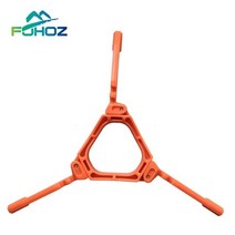 거꾸로타는화목난로접이식 실린더 삼각대 홀더 가스 스토브 캠핑용 소형 미니 부탄 캐니스터 스탠드 지지, 01 Orange