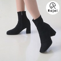 로제이_슈즈 로제이 히라 삭스 앵클부츠 7cm RK162_BL