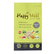 (할인) 해피밀 황태와연어 1.2kg 전연령용 소프트사료 - 100g당 432kcal, 4개 (15000원 할인)