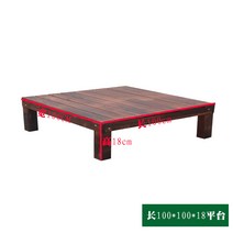 조립식평상 목제 마루 원목 마당 야외 테라스 정원 옥상 테이블 주택 방부목 나무 평상마루, 1, B 가로 100 X 세로 100 X 높이 18