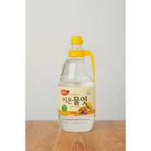 물엿 2.4kg 달콤한행복 맥아당 옥수수전분100%, 1개