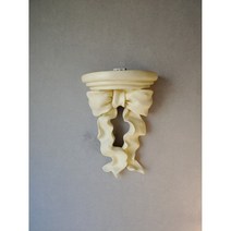 허니상점 프렌치 리본 벽 선반 엔틱 벽걸이 장식 미니 장식선반 국내제작 / 2color, 골드