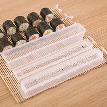 초밥기계 김밥절단기 초밥틀 김밥틀 초밥트레이 귀여운 휴대용 일본 롤 스시 메이커 쌀 금형 주방 도구 베이킹 1 세트