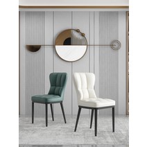 화장대의자골드 철제 다리 금색블랙 등받이 모던 심플 야외 인테리어 드레스 룸 엔틱 디자인 메이크업체어, 화이트