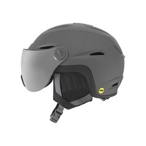 지로Giro Vue MIPS 스노우 헬멧 통합 고글 쉴드 매트 티타늄 M (55.5-59cm)