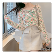 티피여성 겨울 루즈핏 스위트 풀오버 니트 상의 날씬해 보이는 파스텔톤 니트