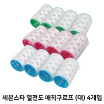 엘턴 세븐스타 열전도 매직 구르프 (대) 4개 1묶음, 1