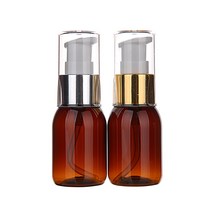 금속에센스용기 20ml 30ml 50ml 60ml 75ml 80ml 100ml 펌핑용기, 30ml(F), 갈색 실버캡