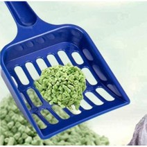 튼튼한 푸피캣 고양이 모래삽 고용이용품, 핑크YY000994