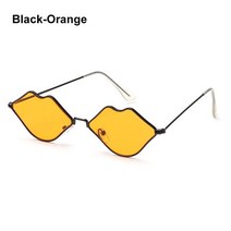 ar글래스 AR안경 스마트글라스 1PC 무테 별 모양 선글라스 유행 안경 파티 재미 있은 Pentagram 크리스마스, 한개옵션1, 18 B3 -Black-Orange