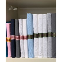 드레스북 옷정리트레이 옷장정리 의류정리 10P 50P 100P, L사이즈, 10개