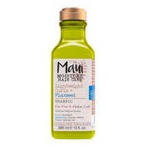 Maui Moisture Lightweight Curls + 아마씨 샴푸 파라벤 프리 실리콘 368.5g(13온스) 251271