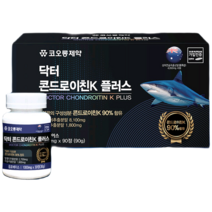 닥터 콘드로이친K 플러스 상어연골, 1000mg×90정