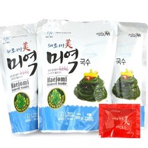 해조미 미역국수 180gx20봉+비빔소스20개