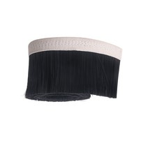 목공 공구 1M x 70mm 브러시 진공 청소기 조각 기계 집진기 커버 CNC 라우터 스핀들 모터 용, 한개옵션0