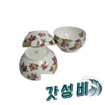 페스티발 냉면기 4개 /도자기면기/식기/면기/식기/면그릇, 로즈 페스티발 냉면기 4개 /도자기면기/식기/다용도면기
