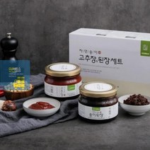 자연산_답례품_혼합_된장_신선코리아_선물세트_고추장_400g_송이버섯 584D, 상세페이지 참조