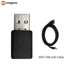 즈위프트 케이던스 센서 쯔위프트 속도 MageneUSB 송신기 수신기 호환 Garmin 자전거 컴퓨터 사이클 데이터 어댑터 홈 피트니스 스틱 스피드, 1 Pc Ant With Cable