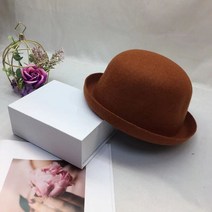 버킷햇 왕대두 벙거지 여성 코듀로이 공용최신 패션 복고풍 양모 돔 탑 비니 모자 여성용 따뜻한 파나마