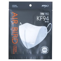 에어버드 방역마스크 KF94 화이트 대형, 10개